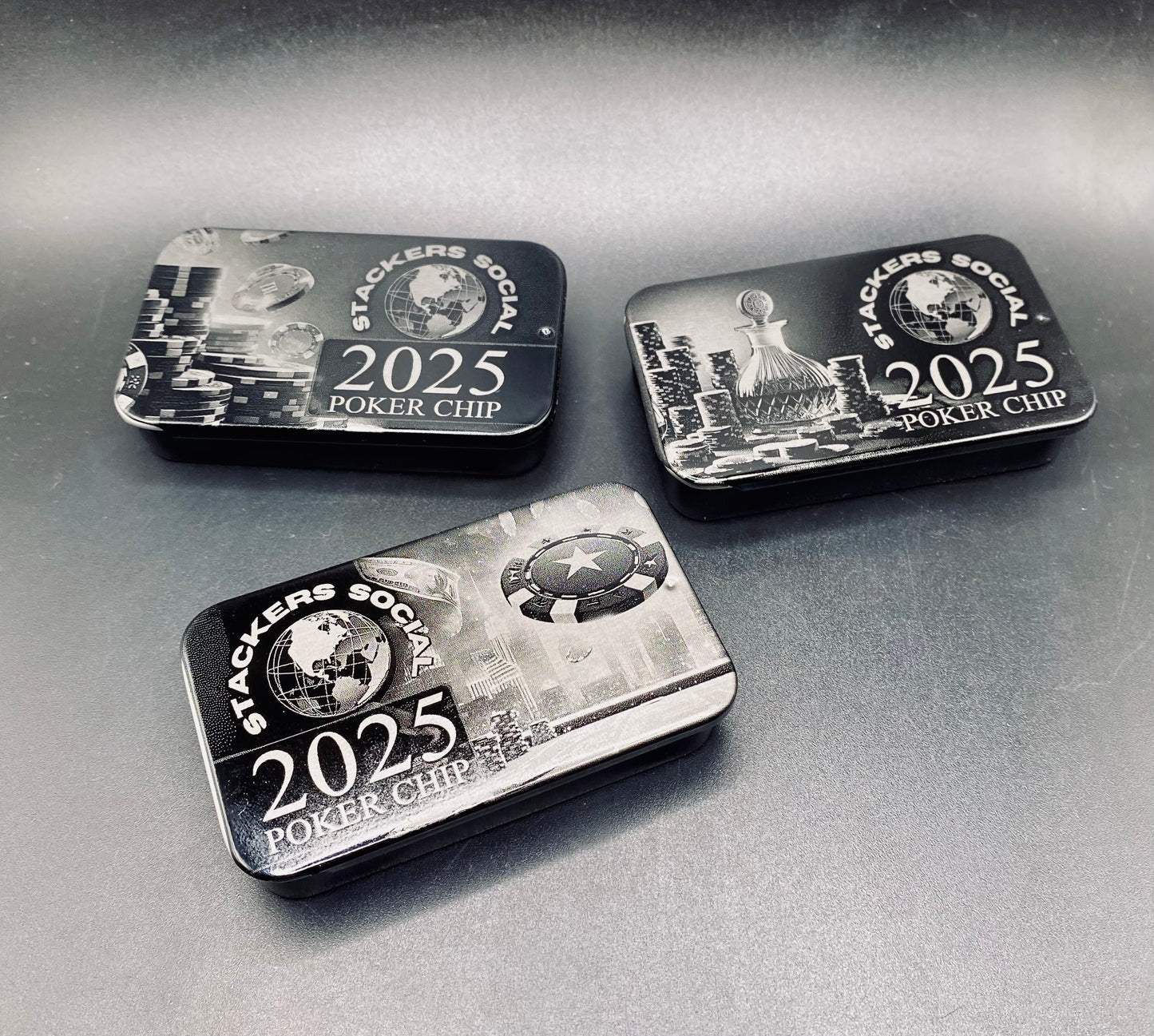 Stack of Chips 2025 Stackers Social Poker Chip Box