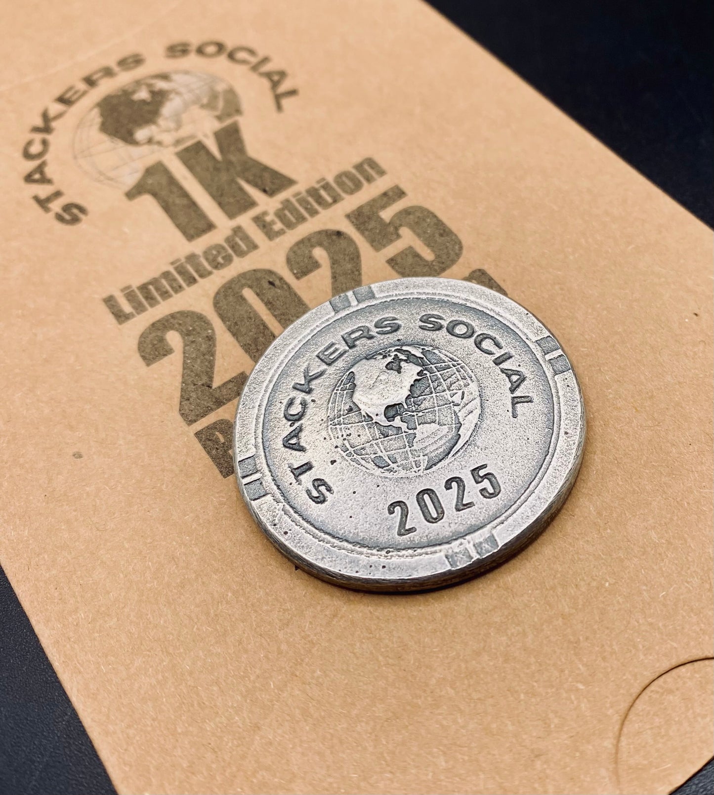 2025 Stackers Social Poker Chip ( 1st Run of 35/70 )