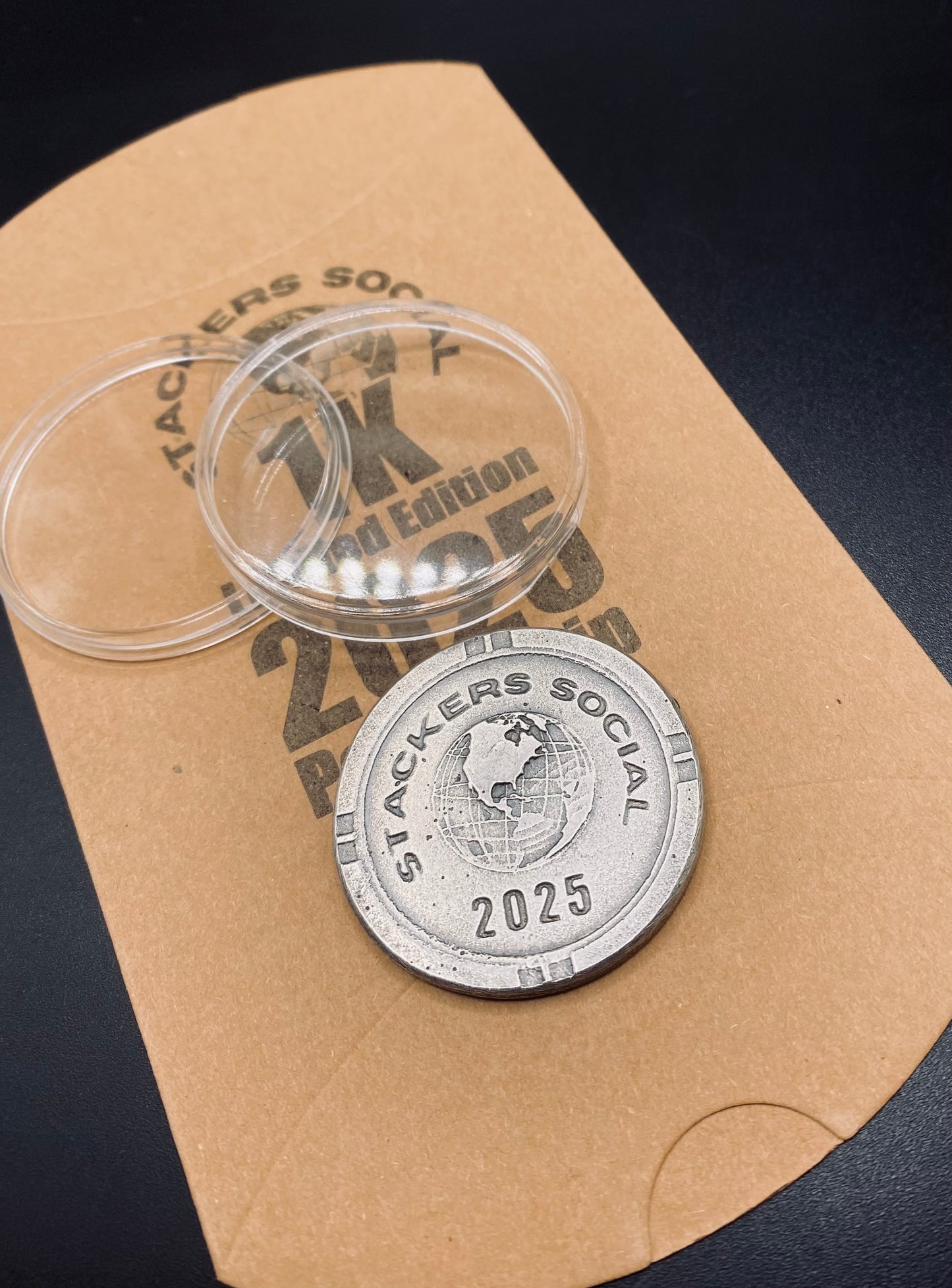 2025 Stackers Social Poker Chip ( 1st Run of 35/70 )