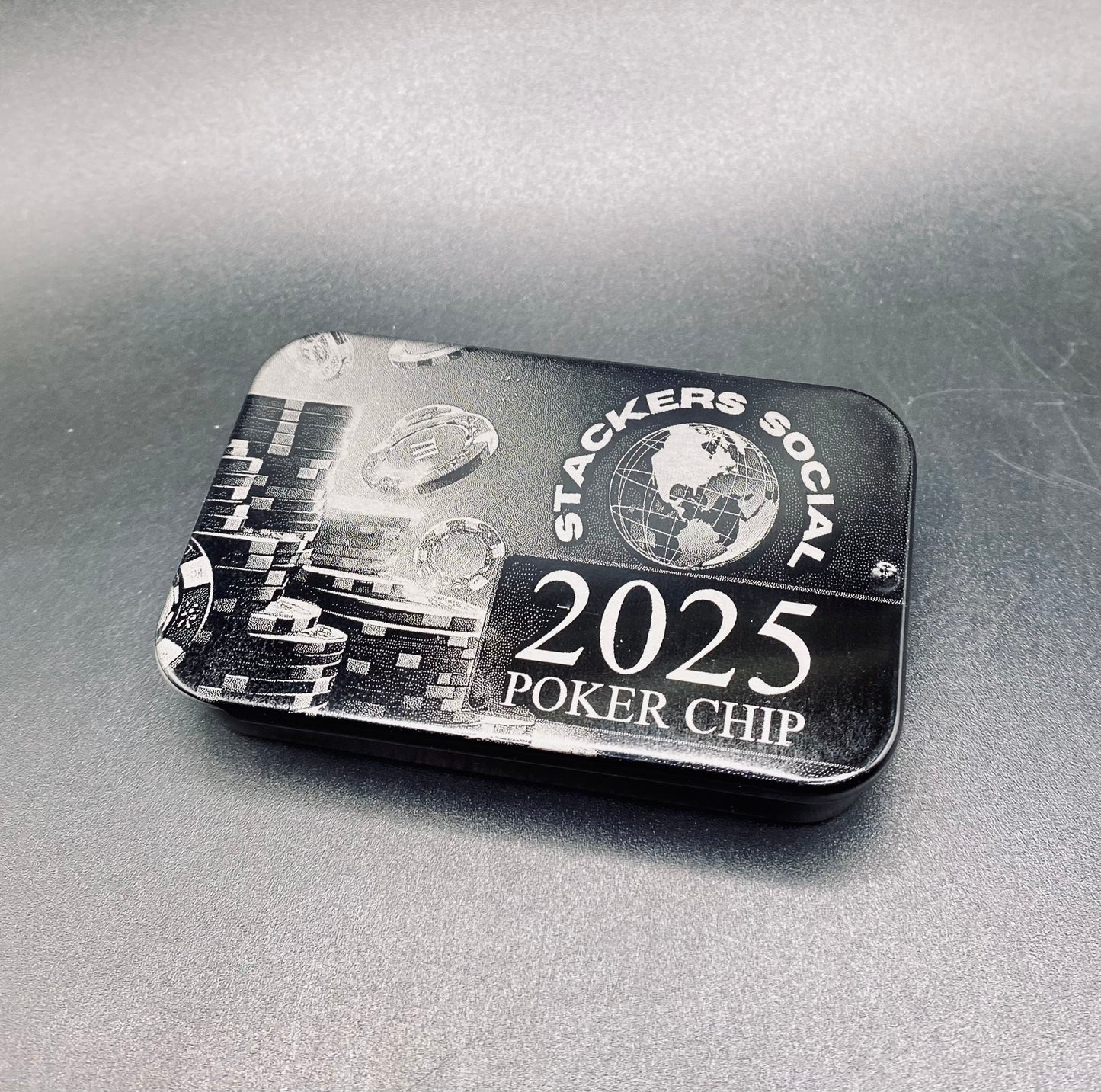 Stack of Chips 2025 Stackers Social Poker Chip Box
