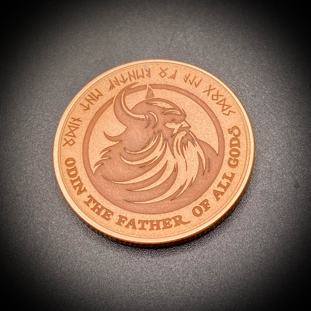 Odin 999 Copper 1 OZ Round