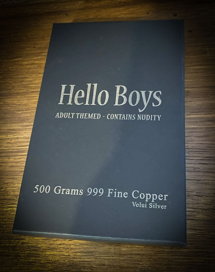 Hello Boys 999 Fine Copper Bar – 500 Grams