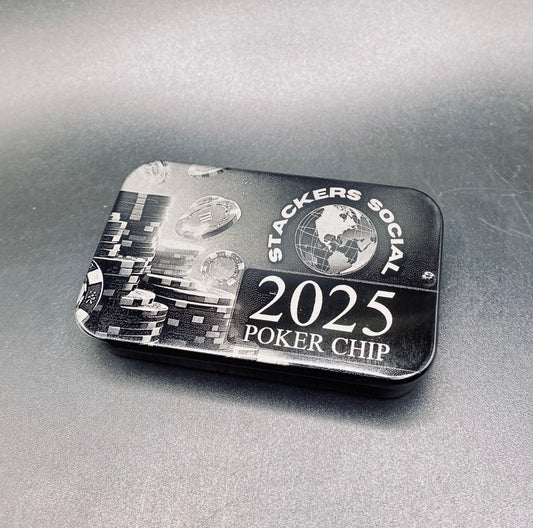 Stack of Chips 2025 Stackers Social Poker Chip Box