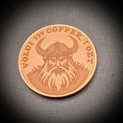 Odin 999 Copper 1 OZ Round