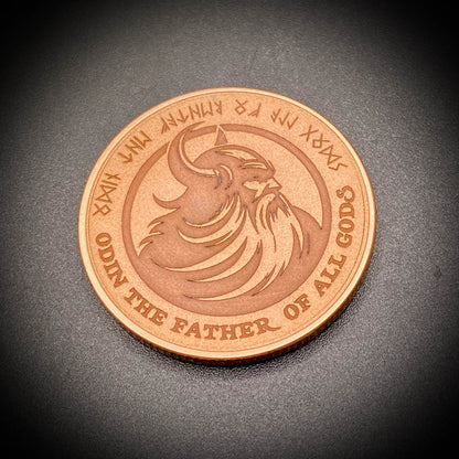 Odin 999 Copper 1 OZ Round