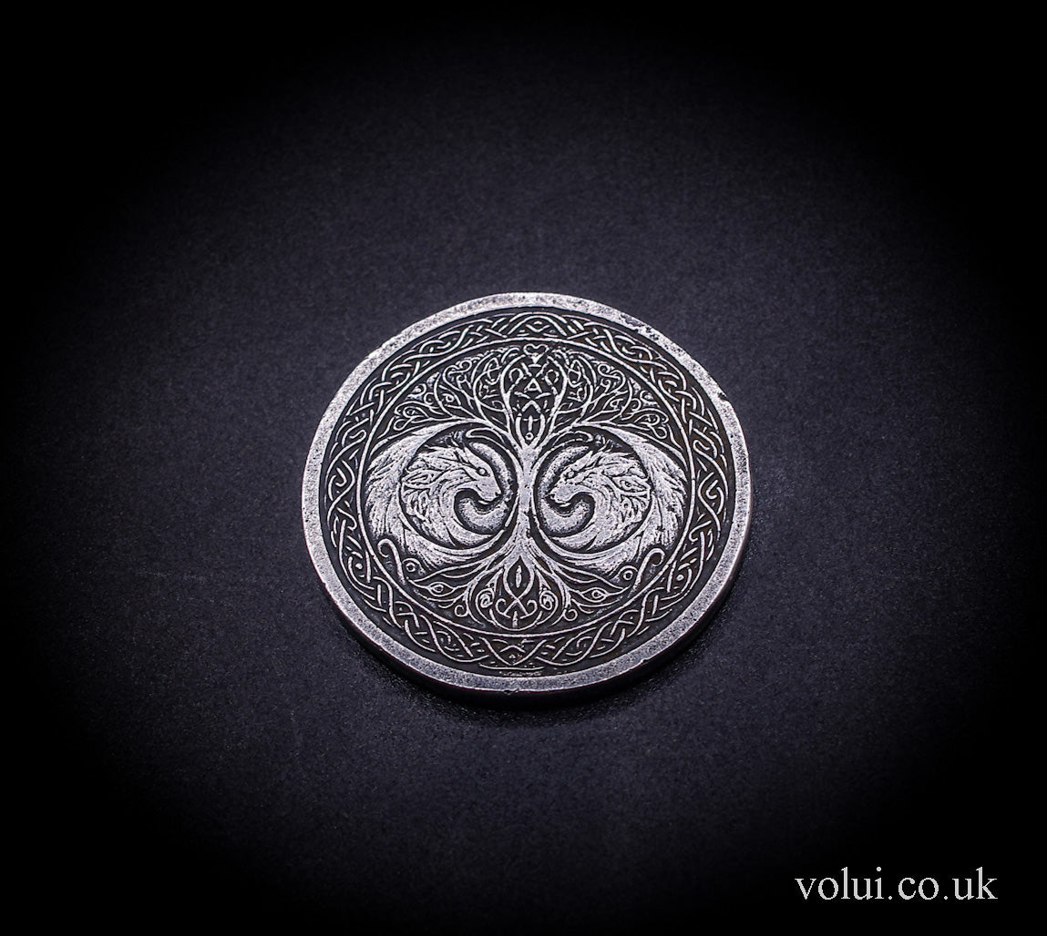 .999 Fine Silver Mr Winterton Celtic Owl