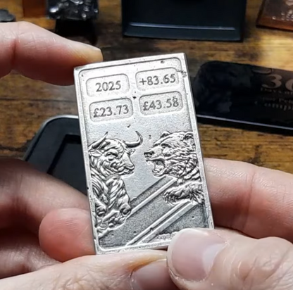 3 ozt 999 Silver 365 Completion Bar