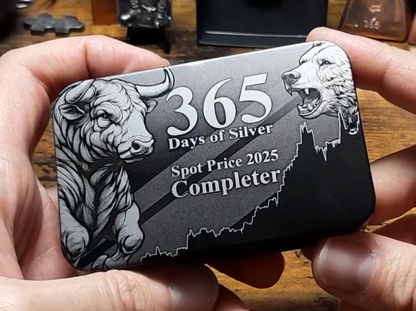 3 ozt 999 Silver 365 Completion Bar