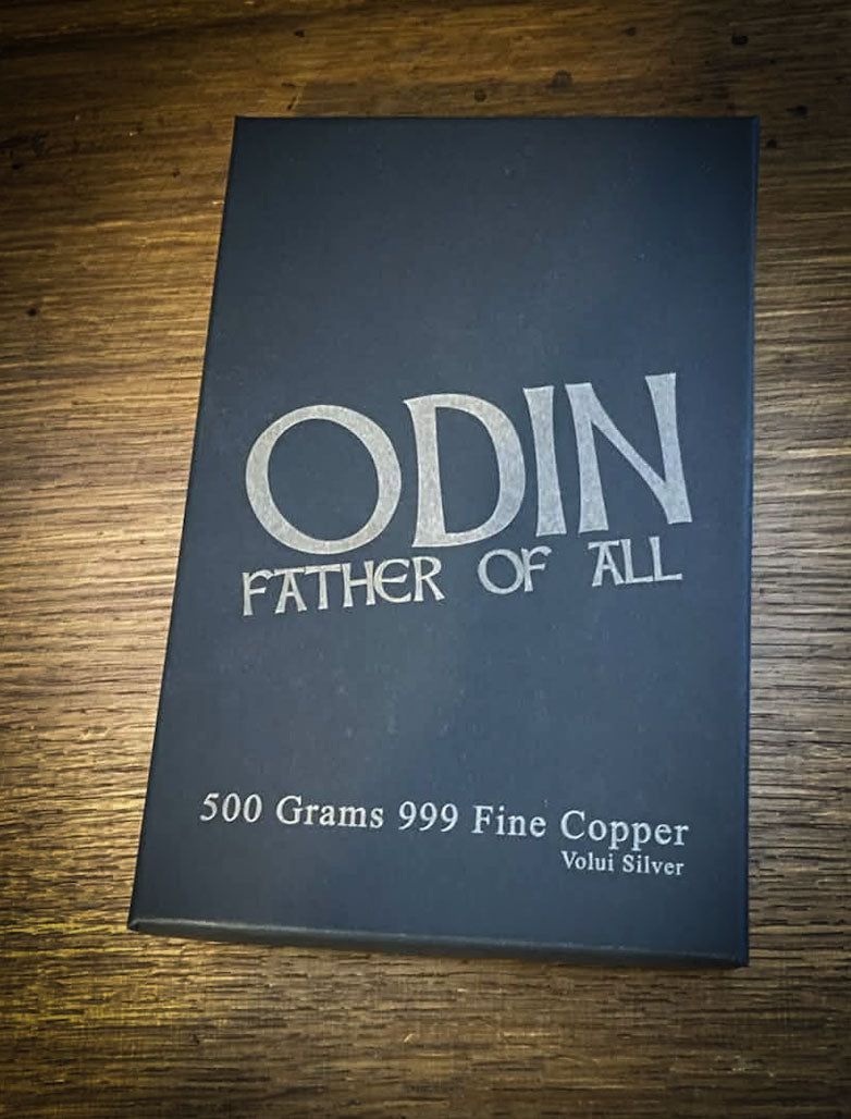 Odin 999 Fine Copper 500 Gram Bar