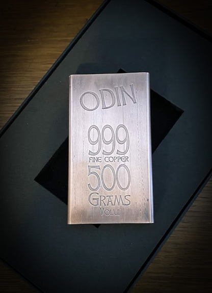 Odin 999 Fine Copper 500 Gram Bar