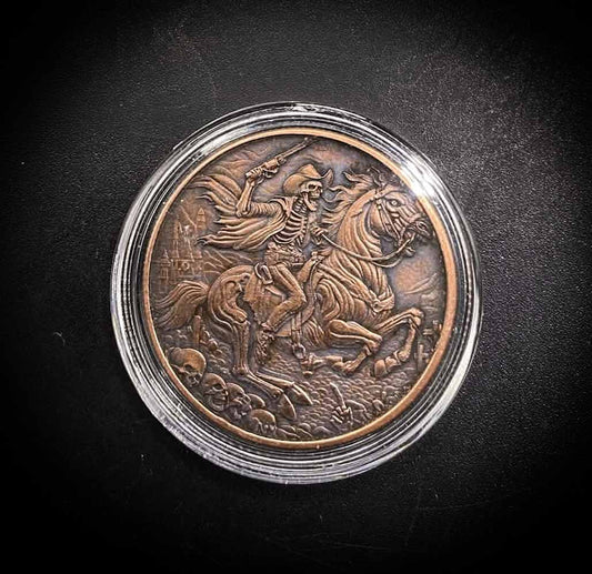 Death Rides Again Copper Round
