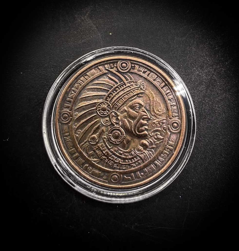 Aztec 999 Fine Copper Round