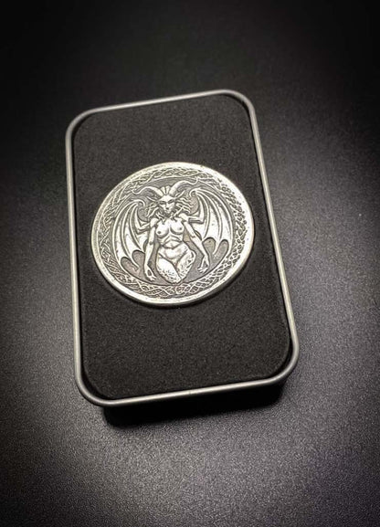 999 Fine Silver Lilith Leviathan Bullion Round