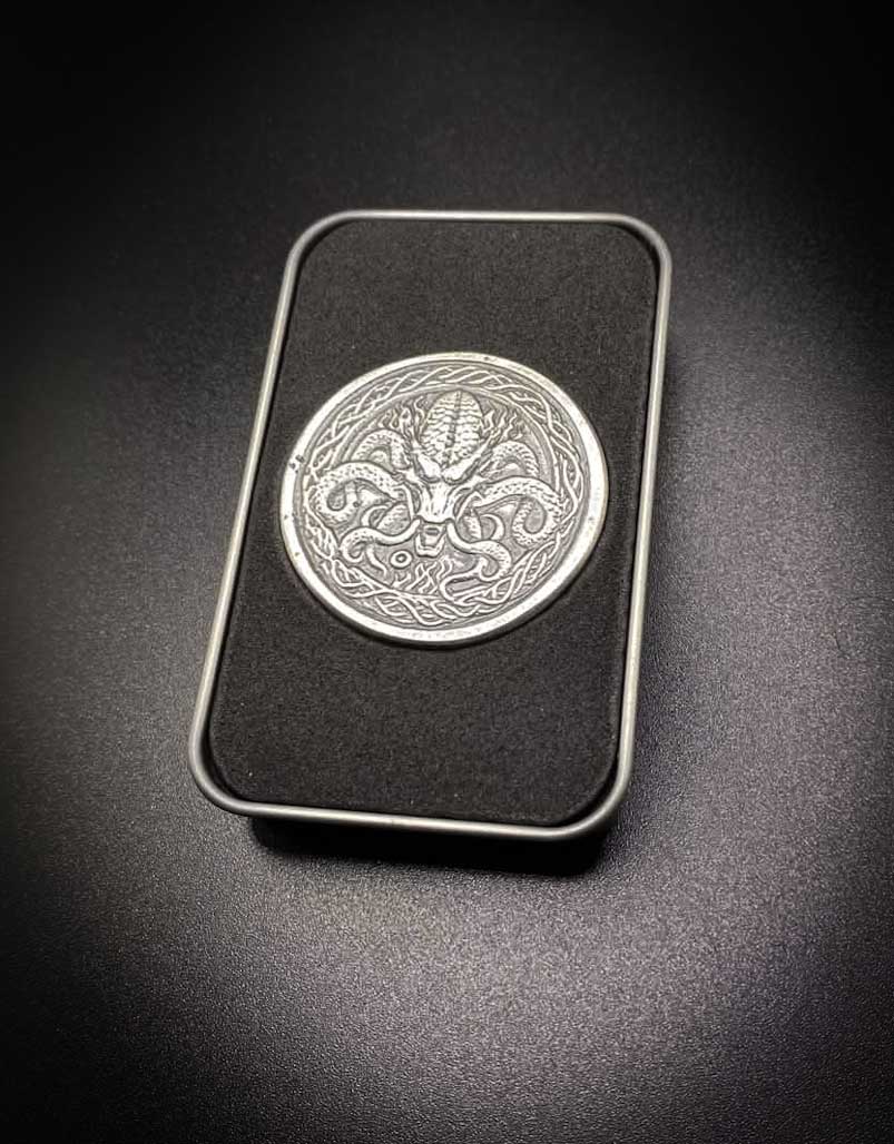 999 Fine Silver Lilith Leviathan Bullion Round