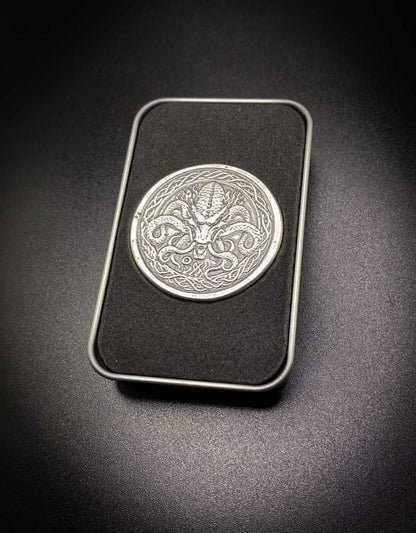 999 Fine Silver Lilith Leviathan Bullion Round