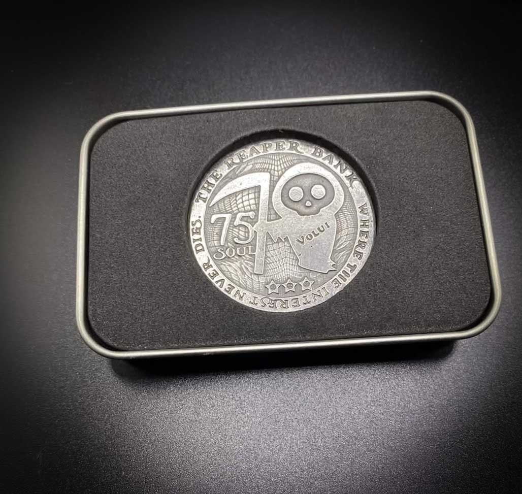 Reaper Bank Silver Round – 40 Grams