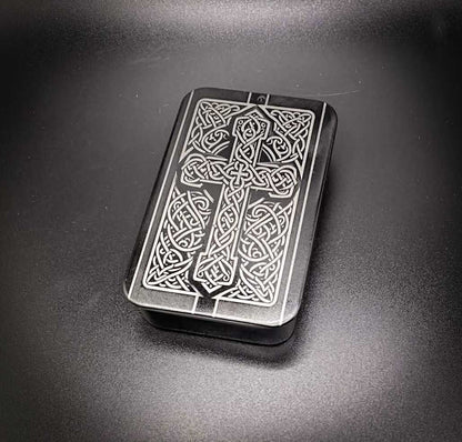 999 Fine Silver 41 Gram Celtic Cross Bullion Bar