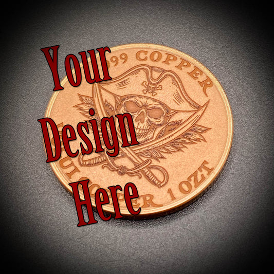 Craft and Design Your Own 1oz Copper Round